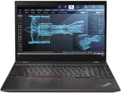 Lenovo Thinkpad P52-Core i7 8850H-16GB DDR4- NVIDIA Quadro  P3200 6GB GDDR5, Intel Core I7-8850H, 16GB DDR4