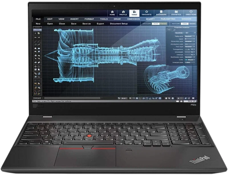 Lenovo Thinkpad P52-Core i7 8850H-16GB DDR4- NVIDIA Quadro  P3200 6GB GDDR5, Intel Core I7-8850H, 16GB DDR4