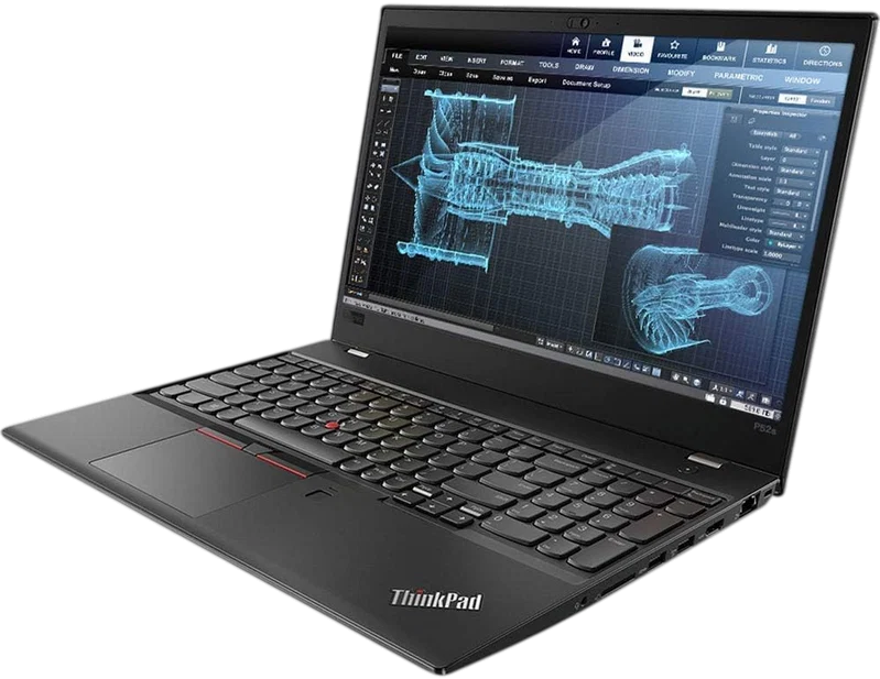 Lenovo Thinkpad P52-Core i7 8850H-16GB DDR4- NVIDIA Quadro  P3200 6GB GDDR5, Intel Core I7-8850H, 16GB DDR4