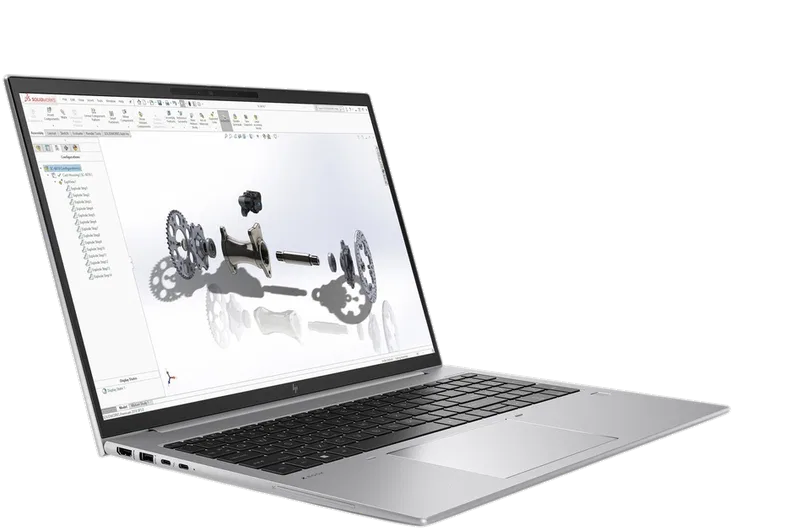 Hp Zbook firefly 16 G9-Core i7 1265U-16GB DDR5-16"-Nvidia Quadro T550 4GB GDDR6, Intel Core I7-1265U, 16GB DDR5, 16", Nvidia Quadro T550 4GB GDDR6