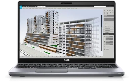 Dell Precision 3551-Core I7 10850H-16GB DDR4-15.6"- Nvidia Quadro P620 4GB GDDR5, Intel Core I7-10850H, 16GB DDR4, 15.6", Nvidia Quadro P620 4GB GDDR5